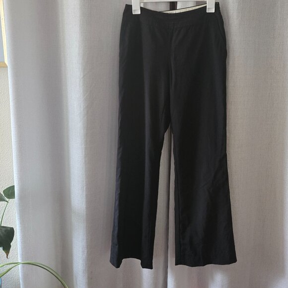 Black Wool Business Suit Pants - Picture 1 of 3